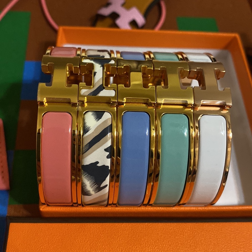 NEW HERMÈS CLIC H BRACELETS FOR SALE - Picture 8 of 16